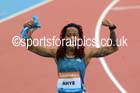 Michelle-Lee Ahya wins the 100 metres  at the Glasgow Diamond League. Photo: David T. Hewitson/Sports for All Pics